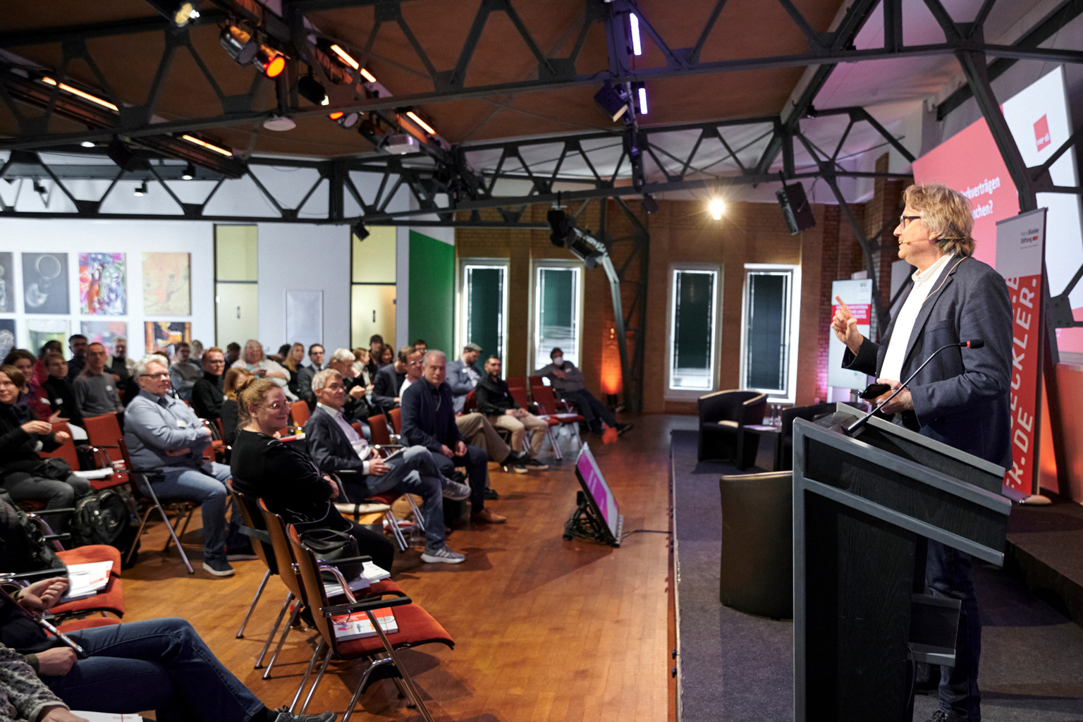 Auditorium der Veranstaltung 