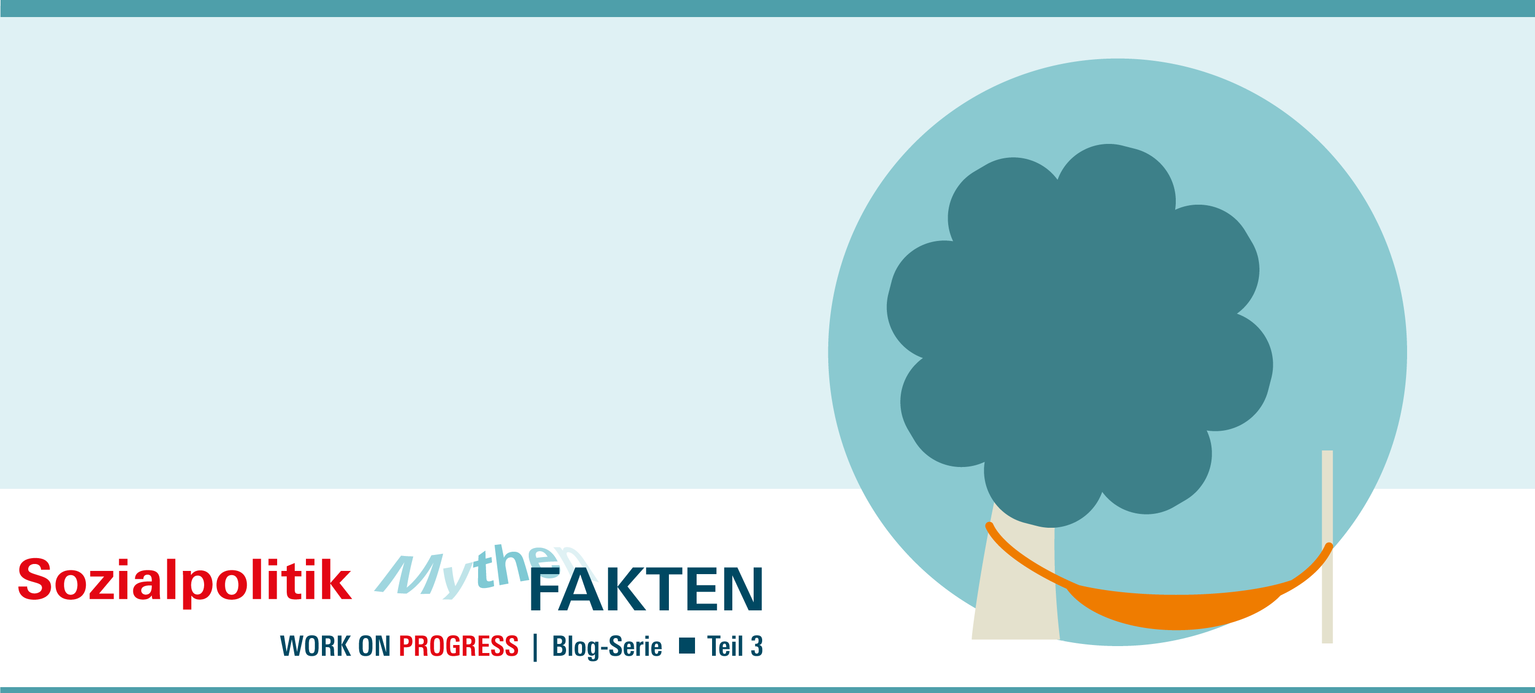 Hängemate an einem grünen Baum