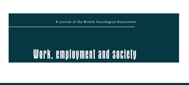 Journal Work, Employment and Society