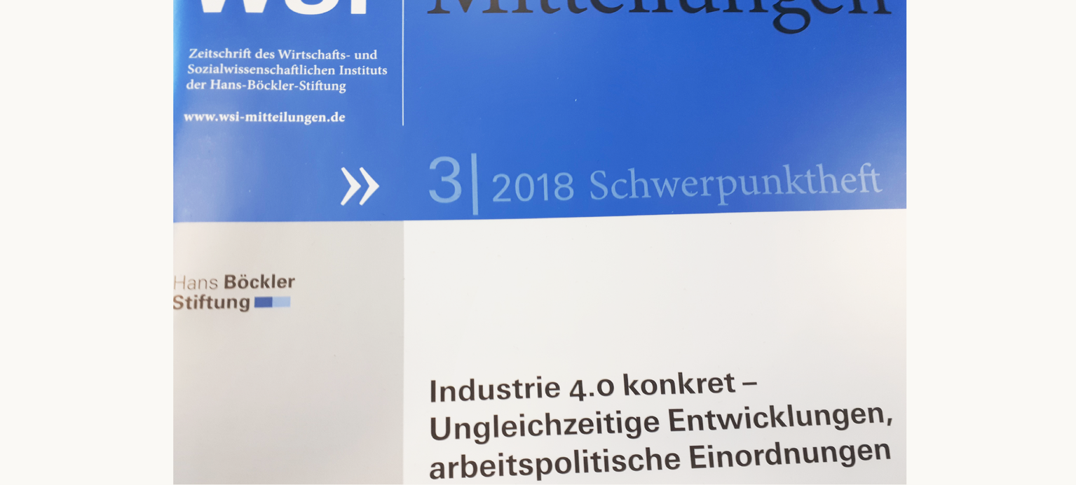 Foto: Cover der WSI-Mitteilungen