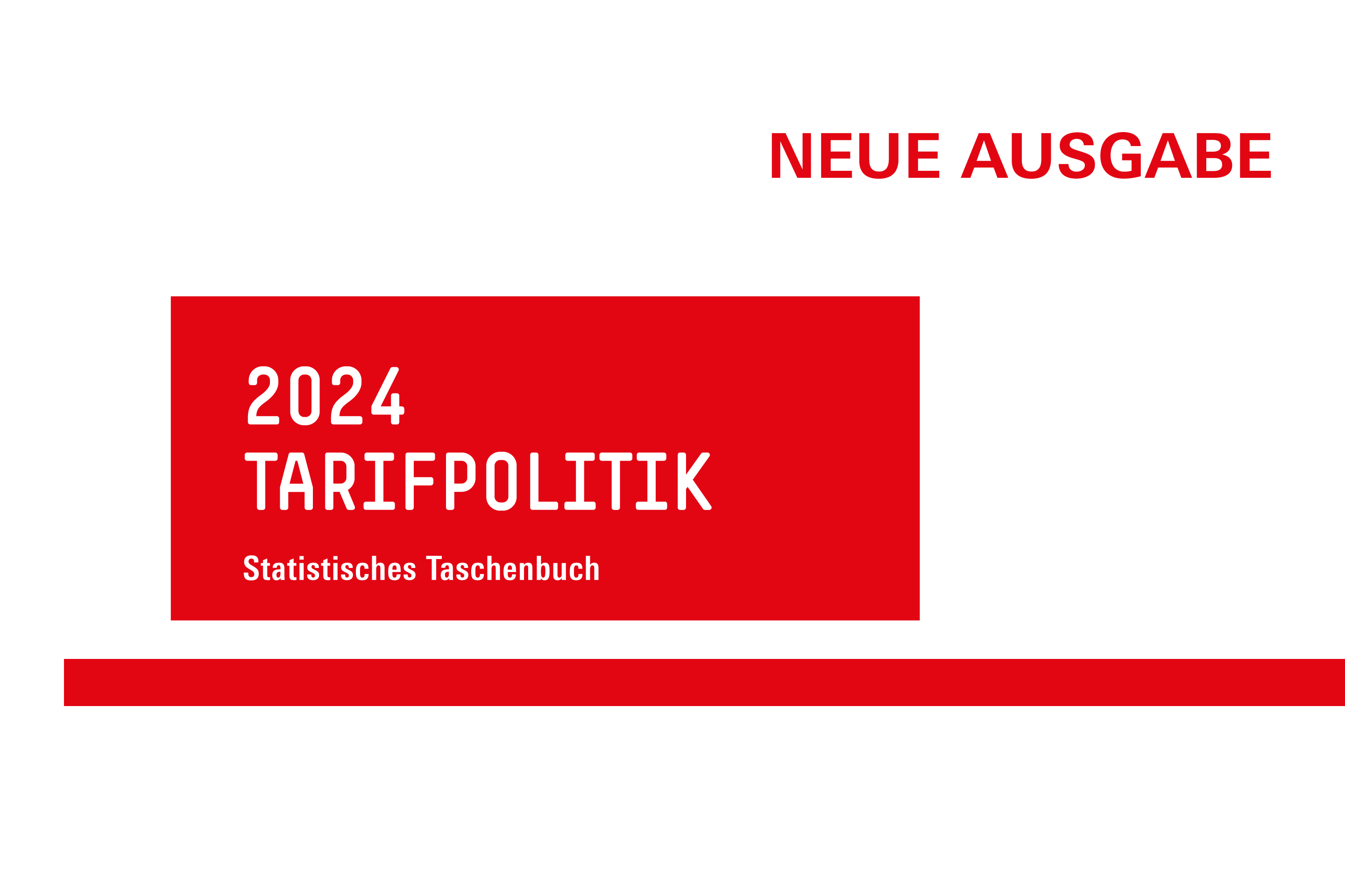 Hinweis auf das Statistische Taschenbuch Tarifpolitik